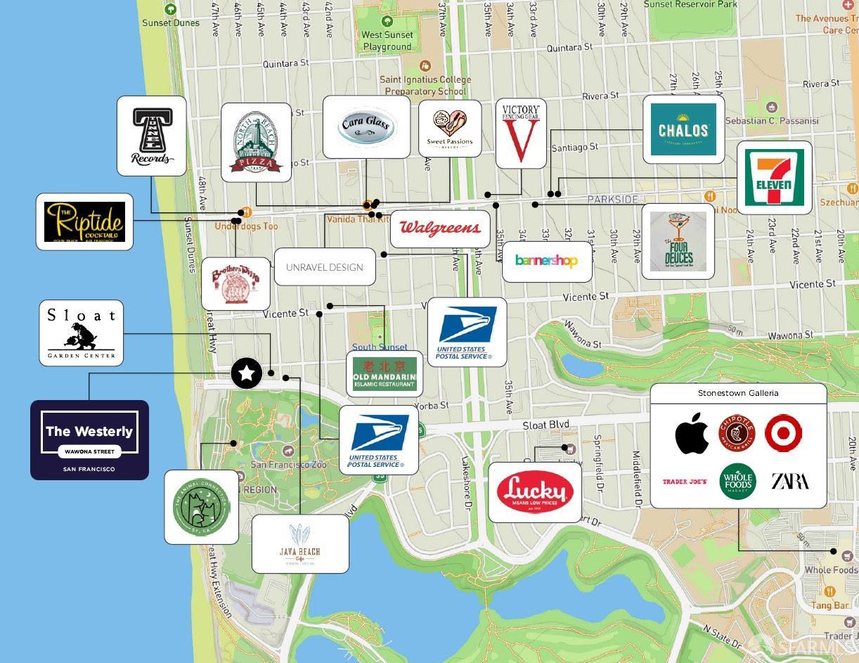 Detail Gallery Image 49 of 69 For 3535 Wawona St #311,  San Francisco,  CA 94116 - 2 Beds | 2 Baths