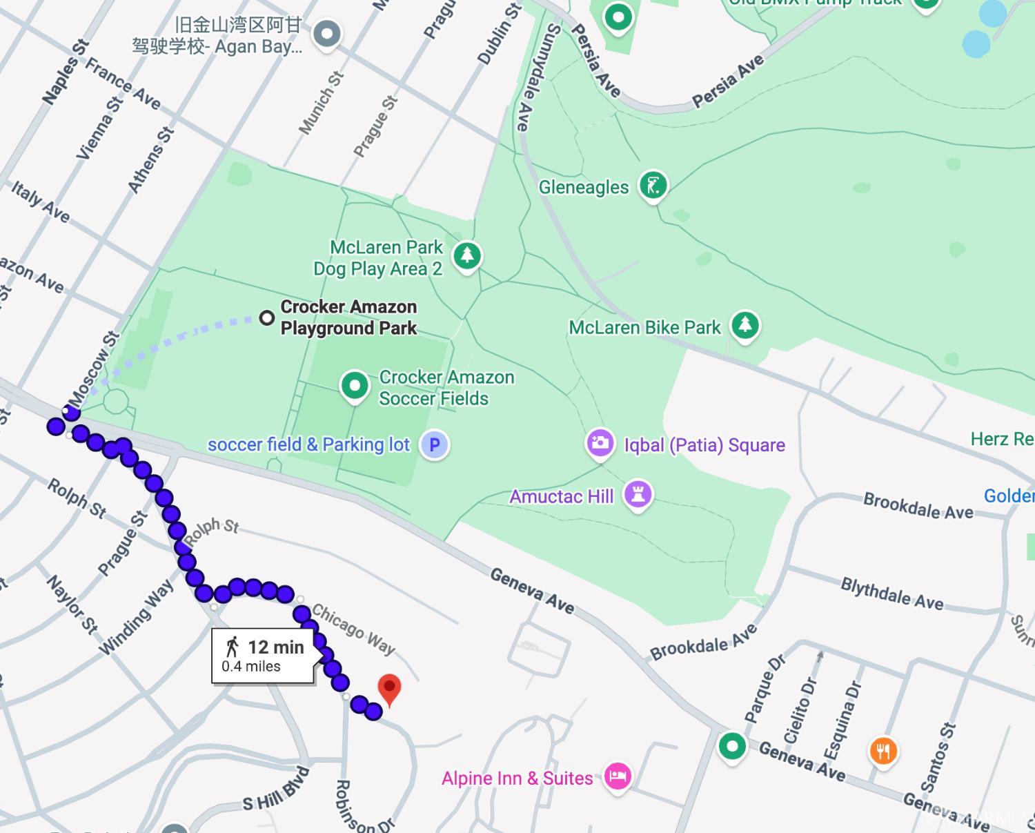 Detail Gallery Image 42 of 43 For 77 Lapham Way, San Francisco,  CA 94112 - 2 Beds | 1 Baths