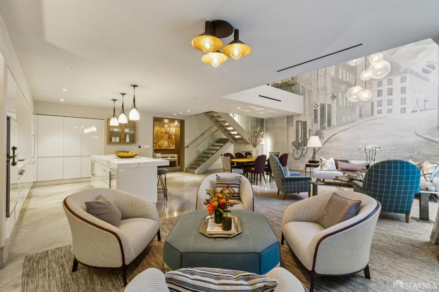 Detail Gallery Image 3 of 56 For 2121 Webster St #111,  San Francisco,  CA 94115 - 3 Beds | 4 Baths