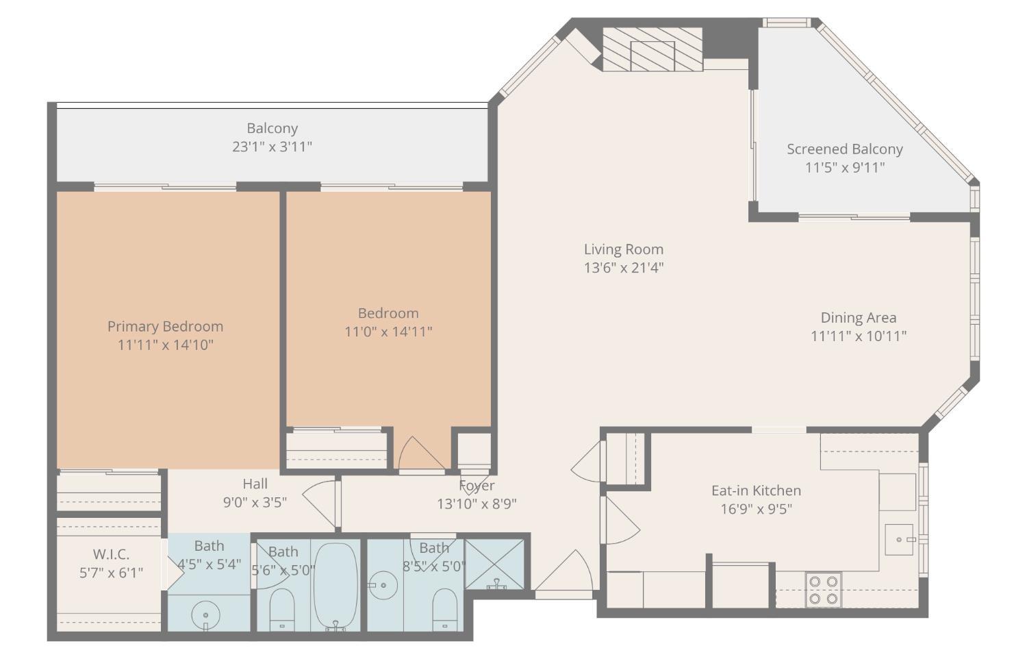 Detail Gallery Image 6 of 44 For 230 N Lake Merced Hls 1a,  San Francisco,  CA 94132 - 2 Beds | 2 Baths