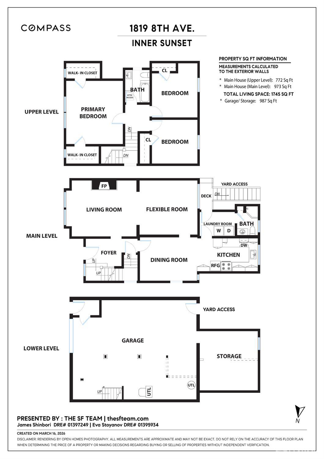 Detail Gallery Image 73 of 73 For 1819 8th Ave, San Francisco,  CA 94109 - 3 Beds | 2 Baths