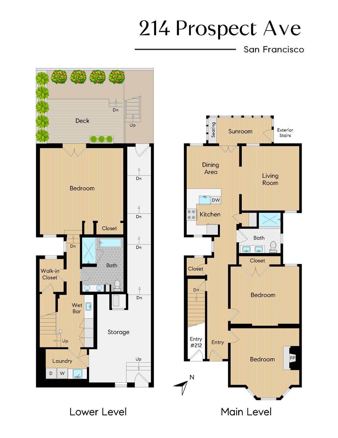 Detail Gallery Image 29 of 29 For 214 Prospect Ave, San Francisco,  CA 94110 - 3 Beds | 2 Baths