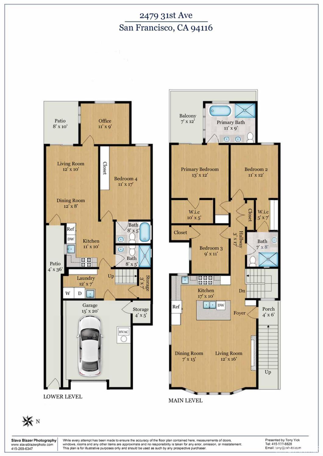 Detail Gallery Image 93 of 93 For 2479 31st Ave, San Francisco,  CA 94116 - 5 Beds | 4 Baths