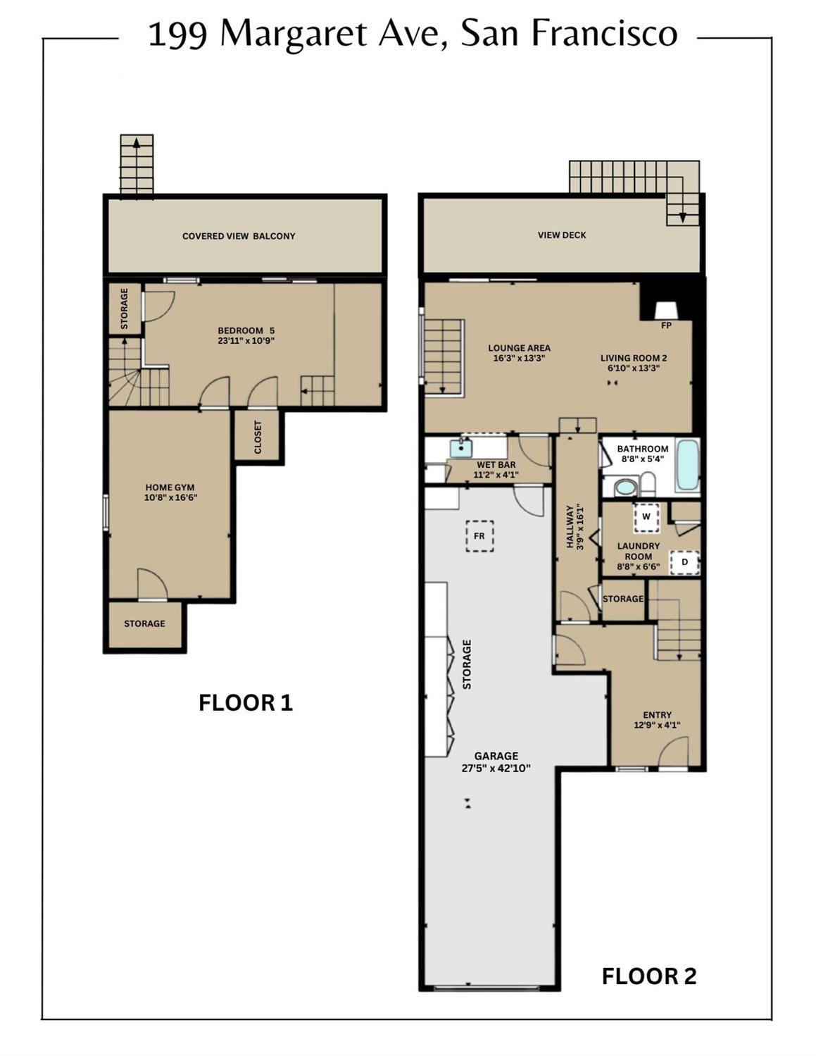 Detail Gallery Image 74 of 75 For 199 Margaret Ave, San Francisco,  CA 94112 - 5 Beds | 3 Baths