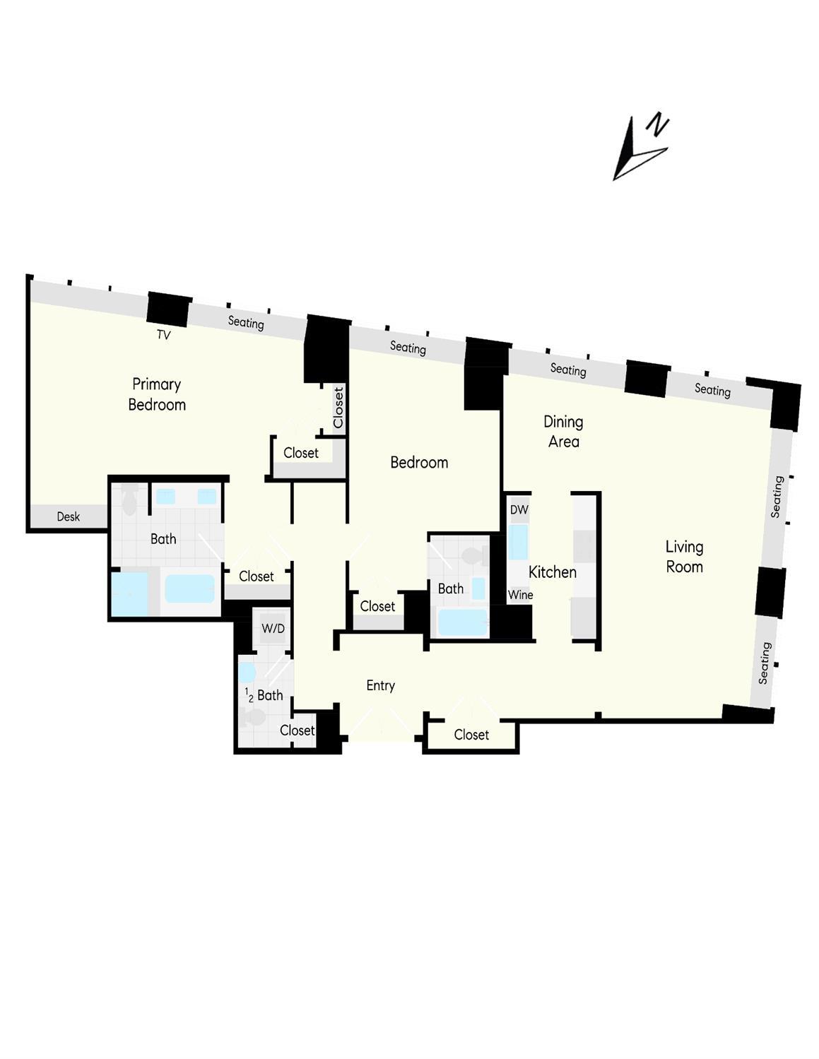 Detail Gallery Image 27 of 27 For 765 Market St 36g,  San Francisco,  CA 94103 - 2 Beds | 2/1 Baths