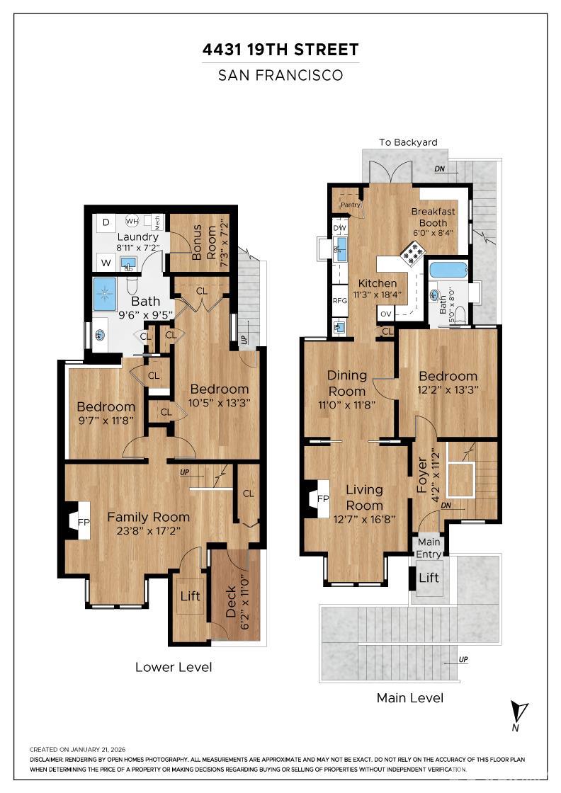 Detail Gallery Image 67 of 68 For 4431 19th St, San Francisco,  CA 94114 - 3 Beds | 2 Baths