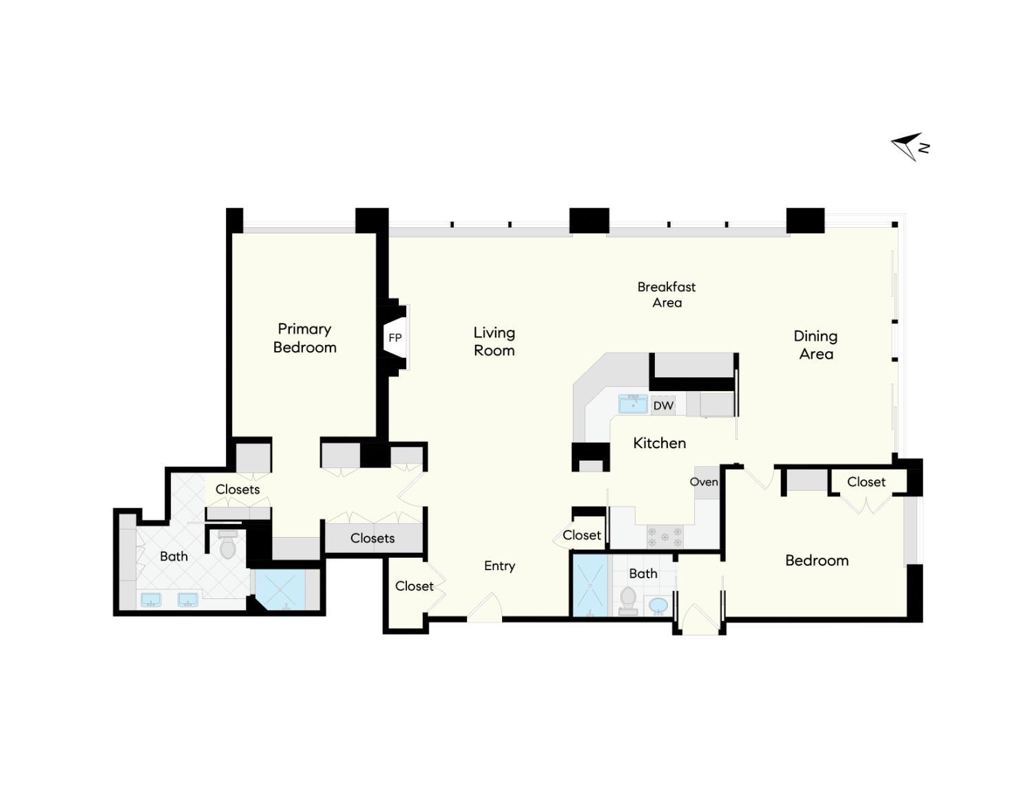 Detail Gallery Image 38 of 38 For 1200 California St 19c,  San Francisco,  CA 94109 - 2 Beds | 2 Baths