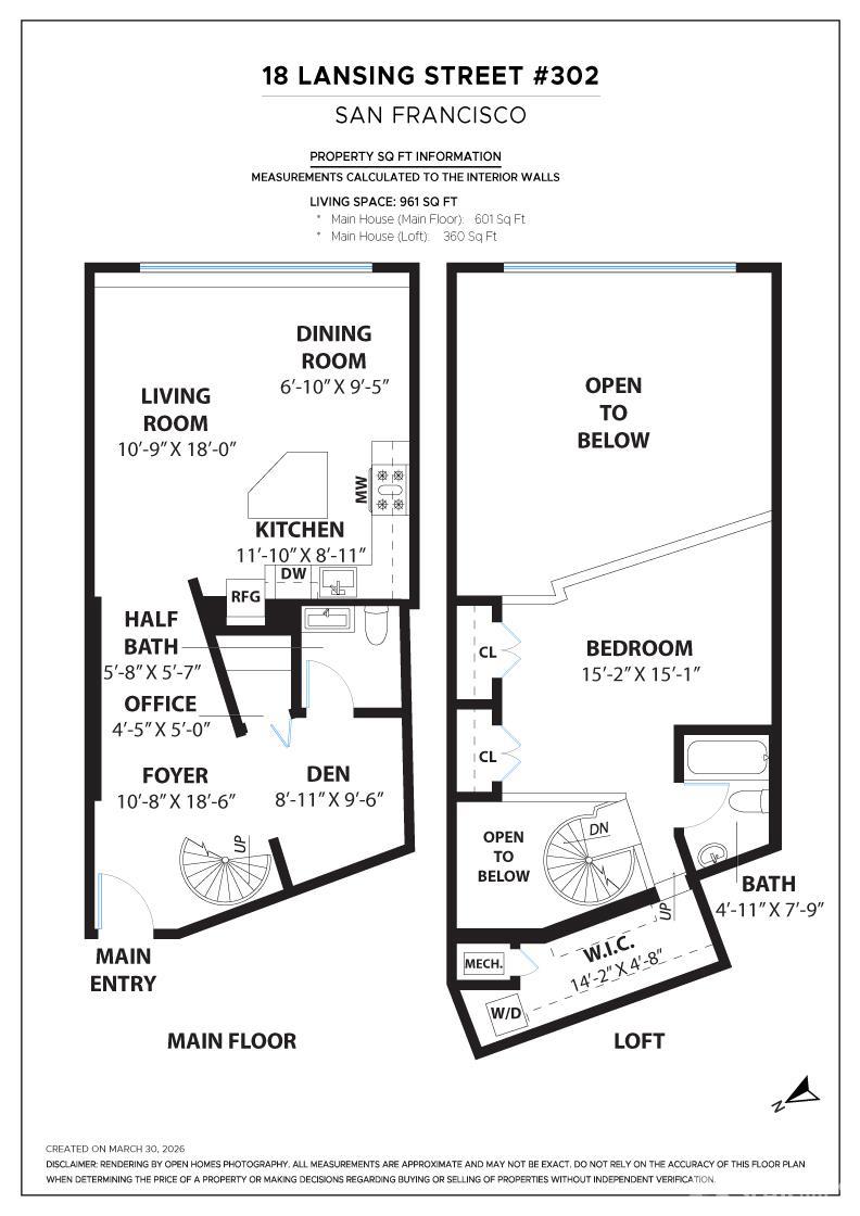 Detail Gallery Image 37 of 37 For 18 Lansing St #302,  San Francisco,  CA 94117 - 1 Beds | 1/1 Baths
