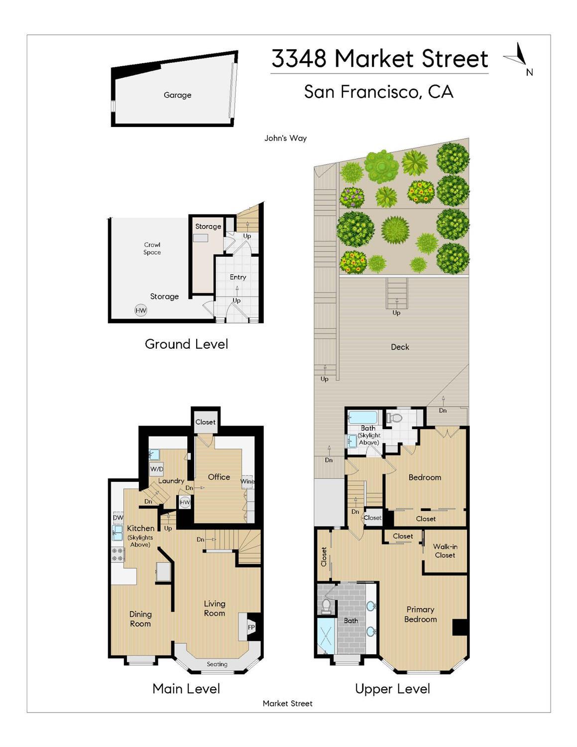 Detail Gallery Image 57 of 59 For 3348 Market St, San Francisco,  CA 94114 - 2 Beds | 2 Baths