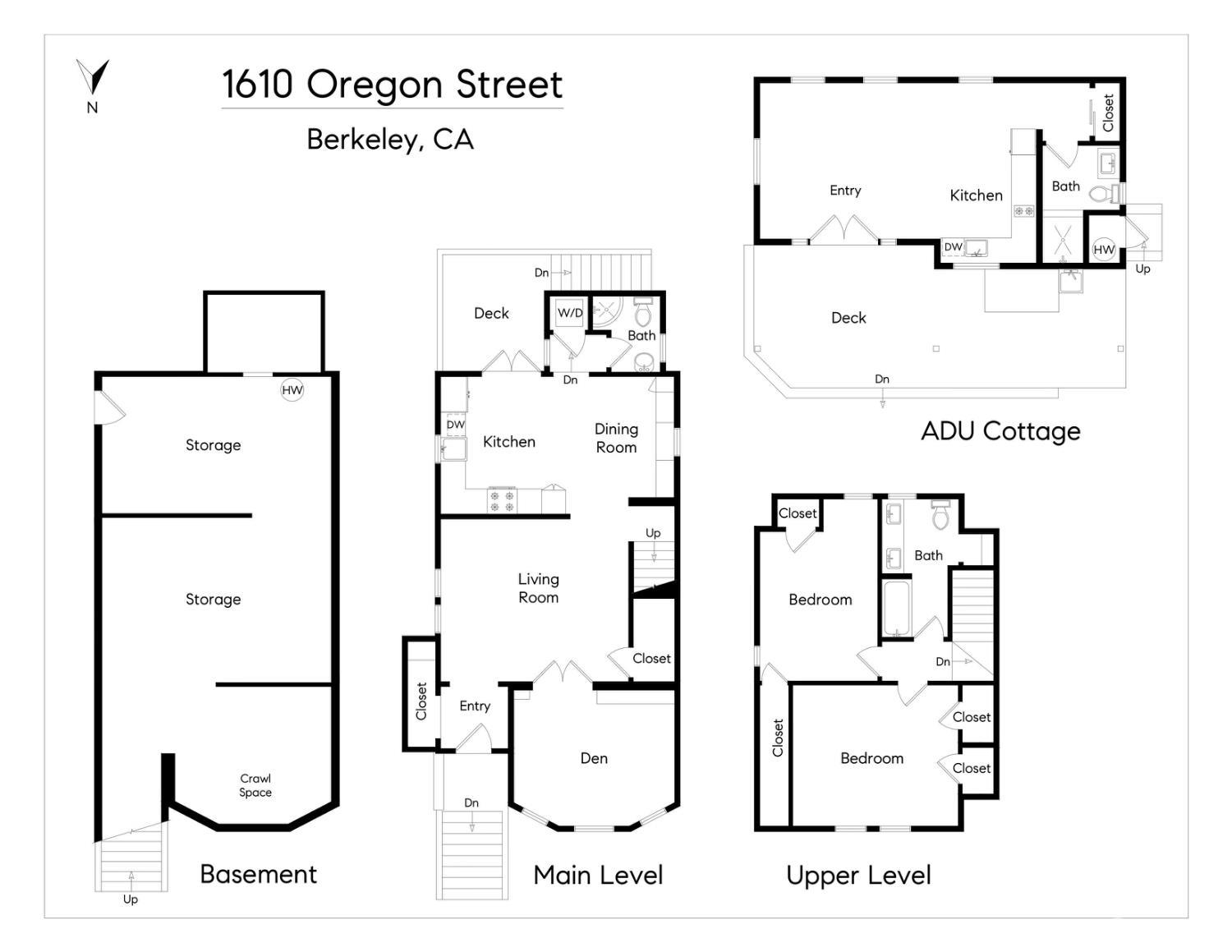 Detail Gallery Image 67 of 68 For 1610 Oregon St, Berkeley,  CA 94703 - 3 Beds | 2/1 Baths