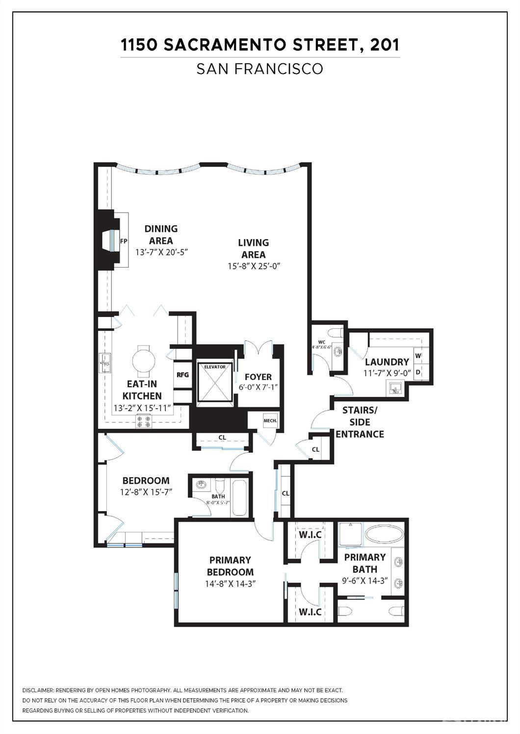 Detail Gallery Image 19 of 19 For 1150 Sacramento St #201,  San Francisco,  CA 94108 - 2 Beds | 3 Baths