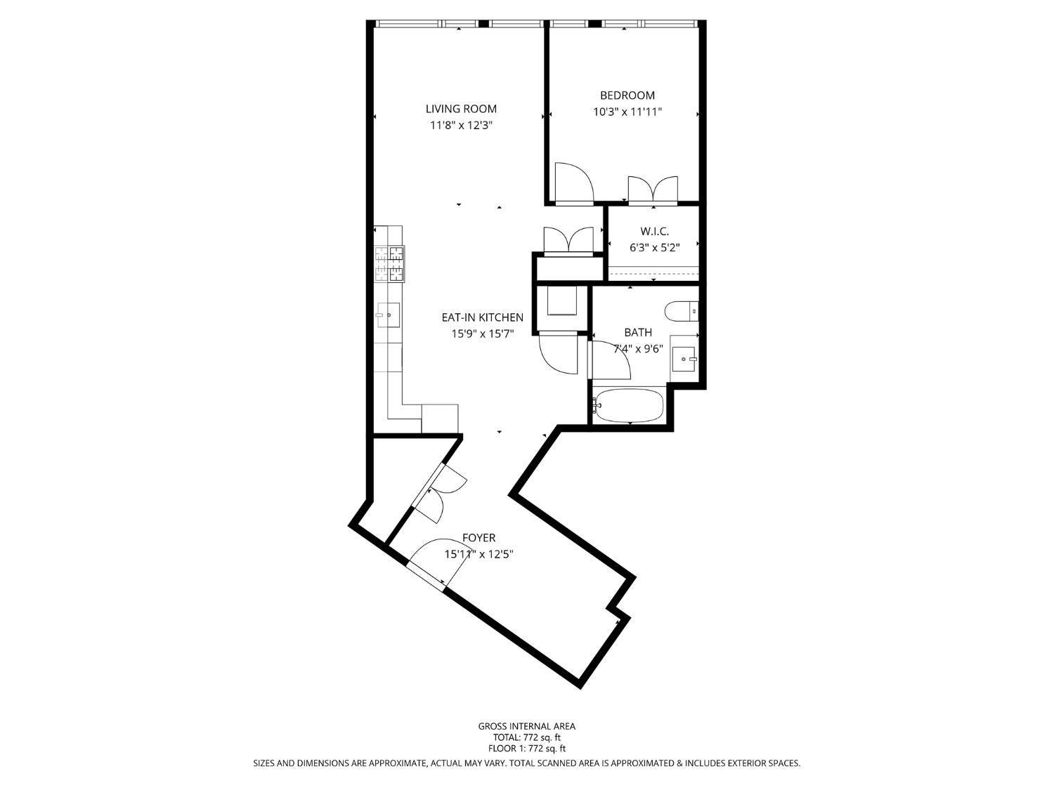 Detail Gallery Image 54 of 54 For 8 Buchanan St #806,  San Francisco,  CA 94102 - 1 Beds | 1 Baths