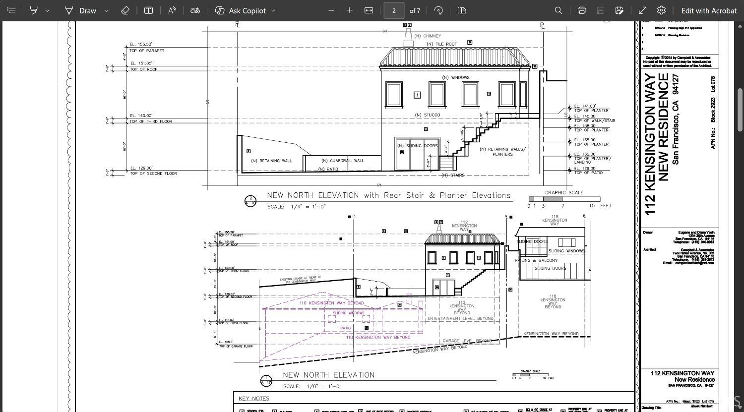 Detail Gallery Image 5 of 5 For 112 Kensington Way, San Francisco,  CA 94122 - – Beds | – Baths