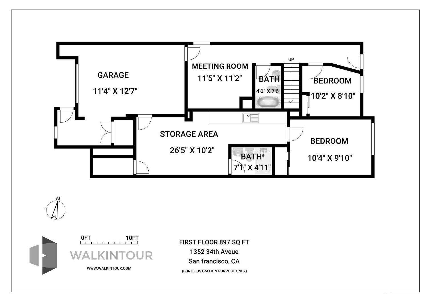 Detail Gallery Image 43 of 43 For 1352 34th Ave, San Francisco,  CA 94122 - 4 Beds | 3/1 Baths