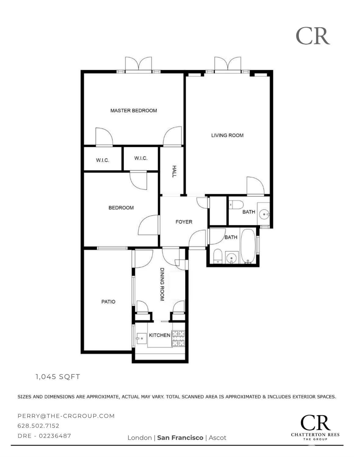 Detail Gallery Image 39 of 39 For 15 Rico Way #1,  San Francisco,  CA 94123 - 2 Beds | 1/1 Baths