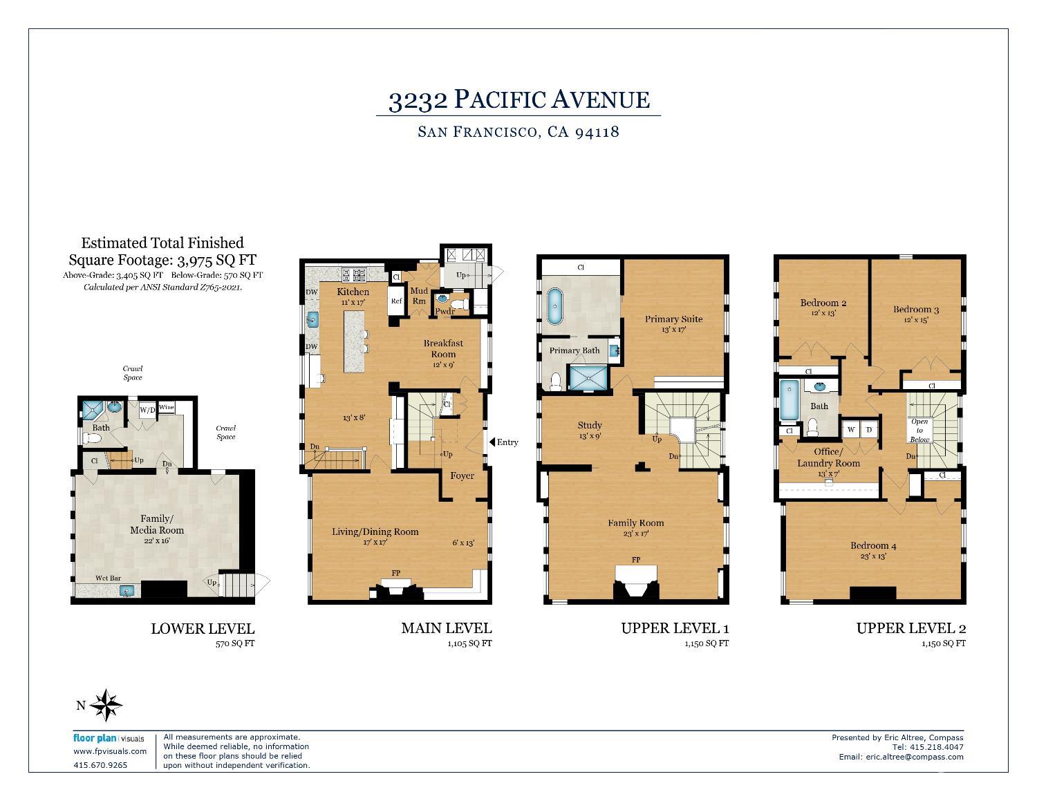 Detail Gallery Image 33 of 33 For 3232 Pacific Ave, San Francisco,  CA 94118 - 4 Beds | 3/1 Baths