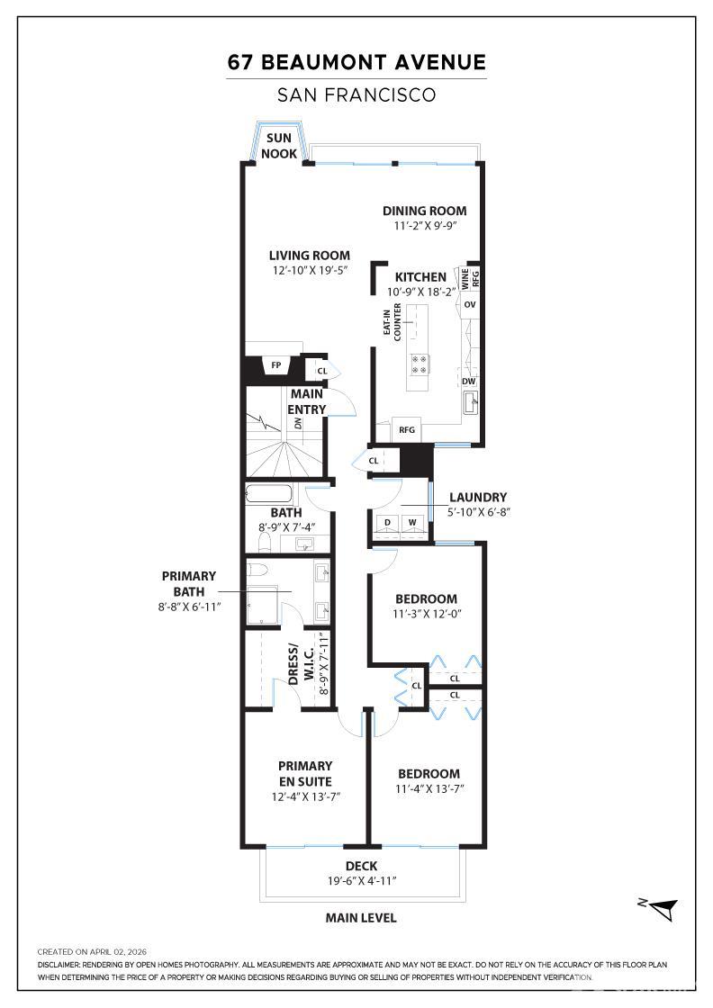 Detail Gallery Image 39 of 39 For 67 Beaumont Ave, San Francisco,  CA 94118 - 3 Beds | 2 Baths