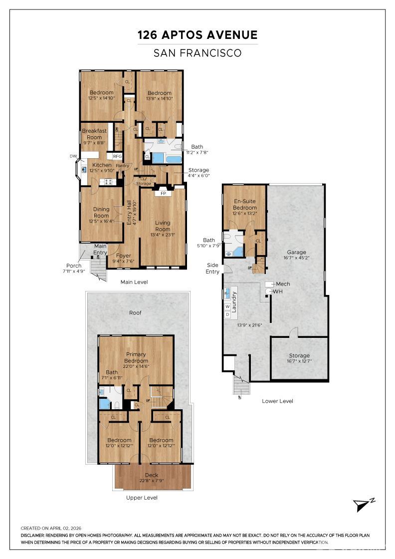 Detail Gallery Image 97 of 98 For 126 Aptos Ave, San Francisco,  CA 94127 - 6 Beds | 3 Baths