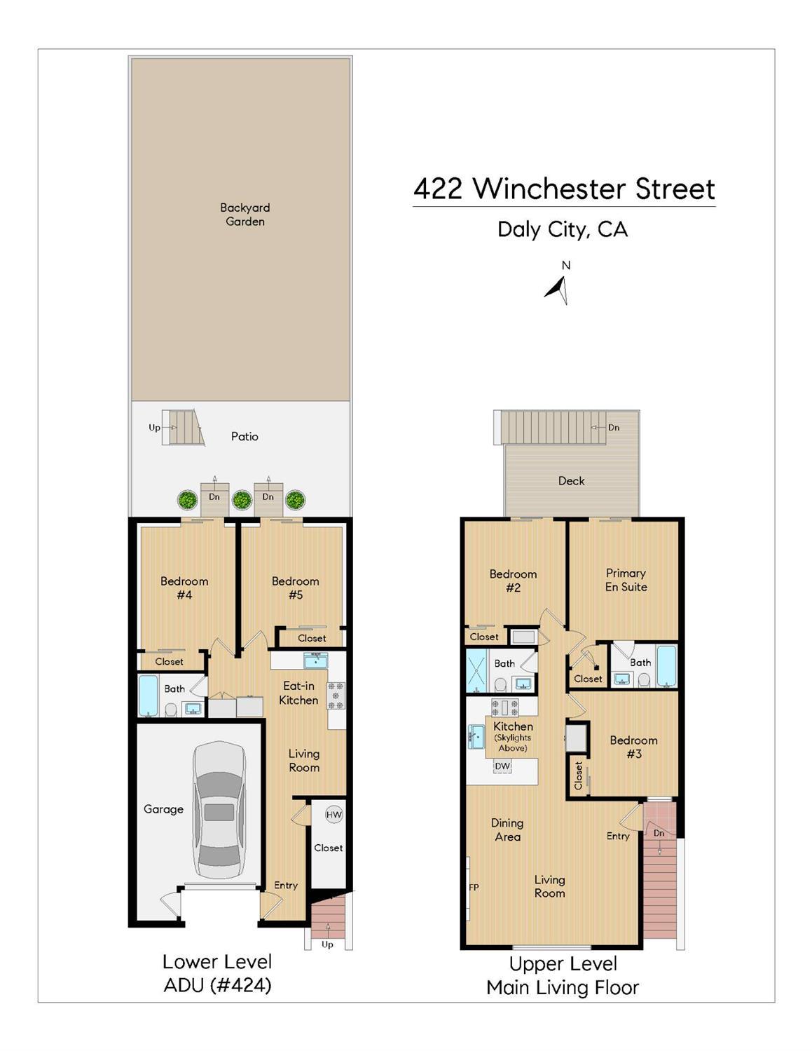 Detail Gallery Image 3 of 72 For 422 Winchester St, Daly City,  CA 94014 - 5 Beds | 3 Baths