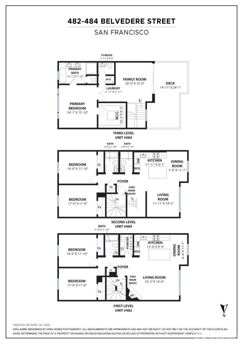 482-484 Belvedere, San Francisco, CA, 94117