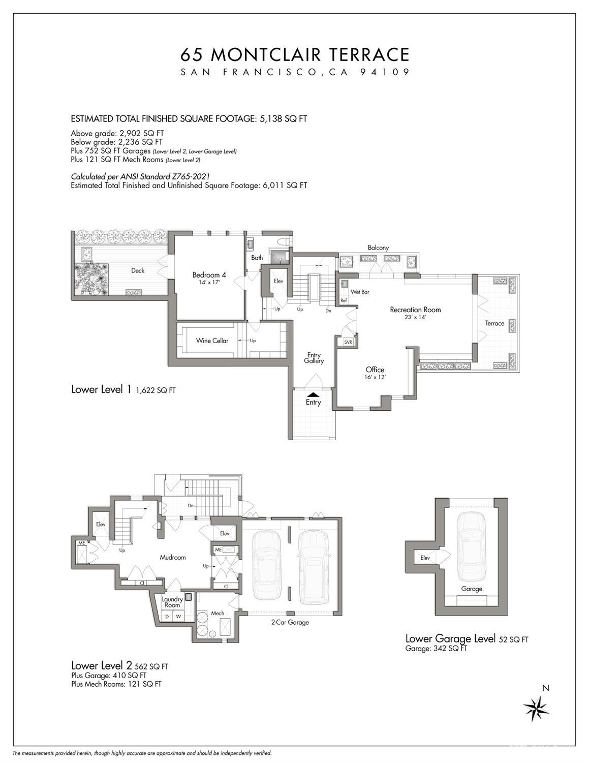 Detail Gallery Image 42 of 43 For 65 Montclair Ter, San Francisco,  CA 94109 - 4 Beds | 4/1 Baths