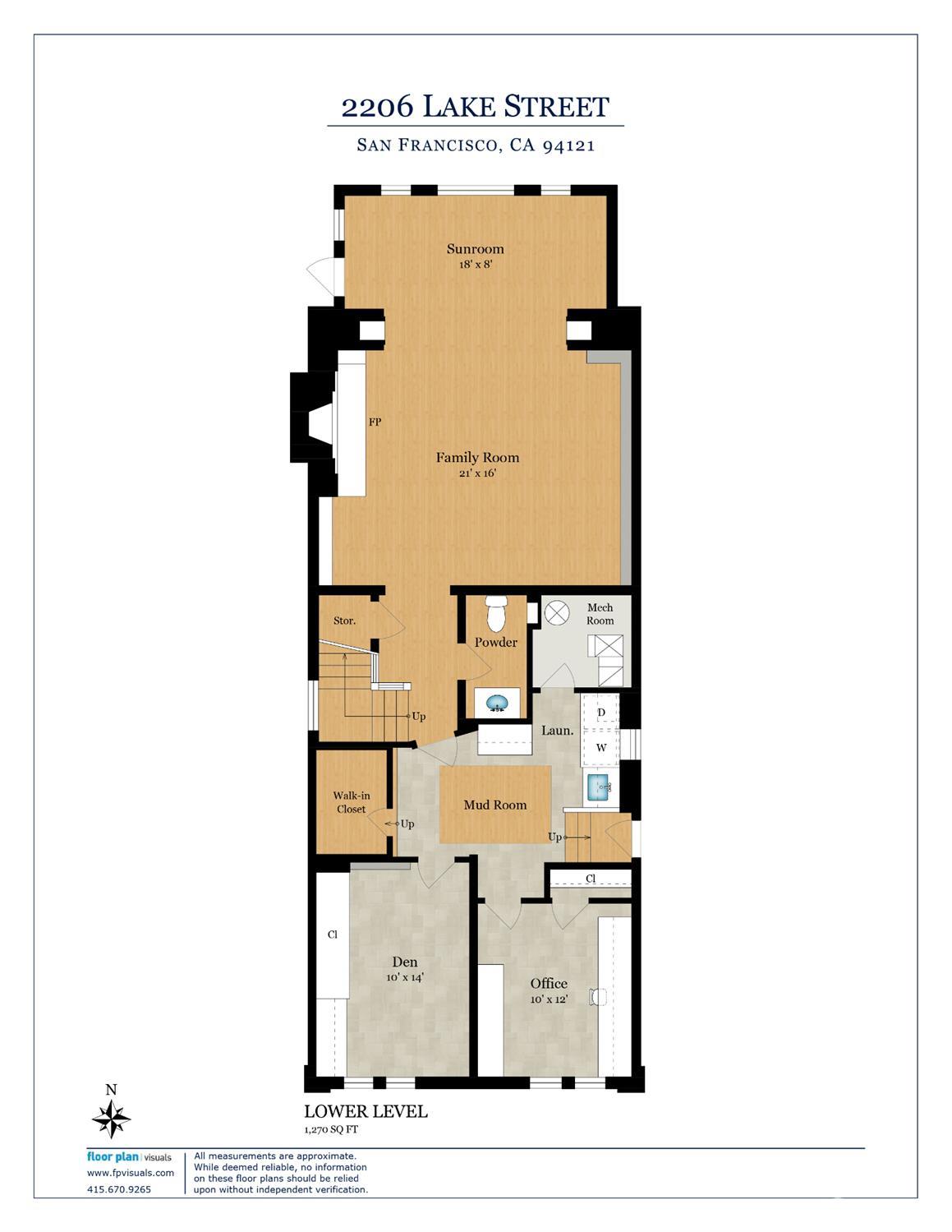 Detail Gallery Image 34 of 36 For 2206 Lake St, San Francisco,  CA 94121 - 4 Beds | 3/1 Baths