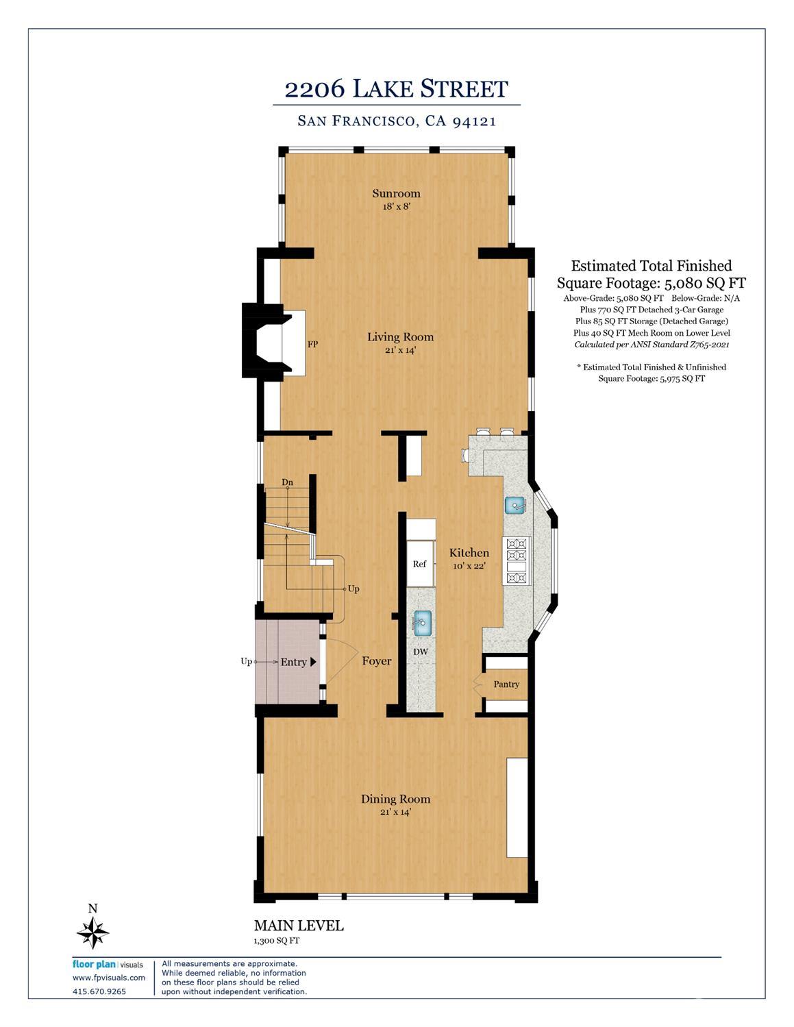 Detail Gallery Image 31 of 36 For 2206 Lake St, San Francisco,  CA 94121 - 4 Beds | 3/1 Baths