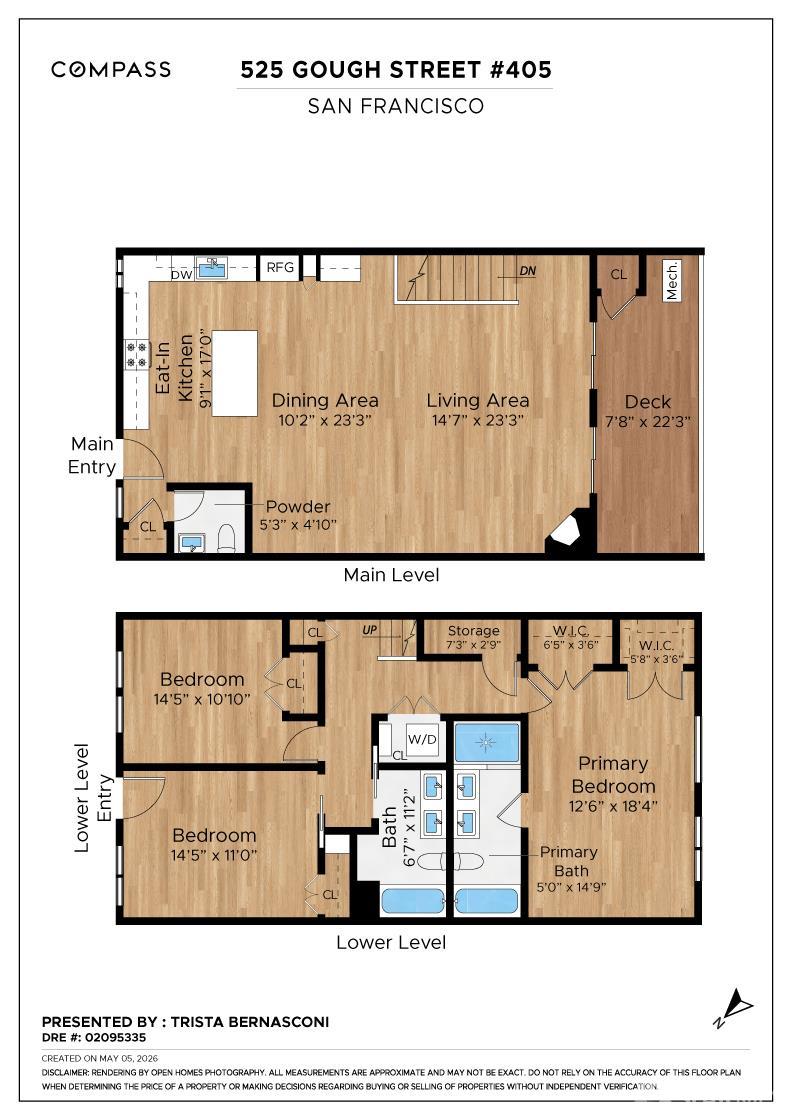 525 Gough UNIT 405, San Francisco, CA, 94102